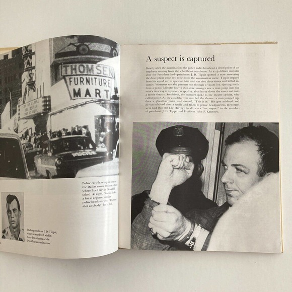 FOUR DAYS Record of the Death of President Kennedy Book 1964 - Chicago Sun-Times - Picture 3 of 7